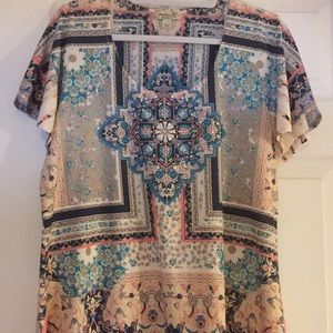 Embellished tunic top . Good condition .